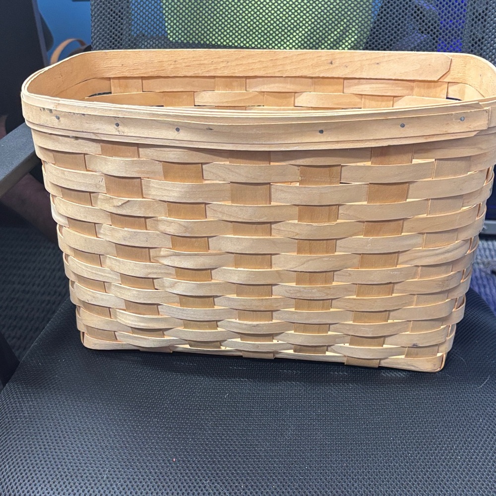Natural Woven Storage Basket - Cream